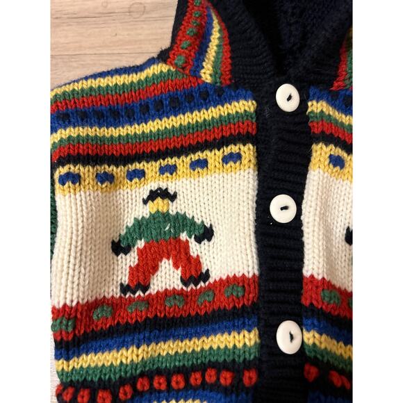 Handknit Sweater Size 18 months Thick & Soft & Stretchy Excellent Condition - Picture 3 of 7